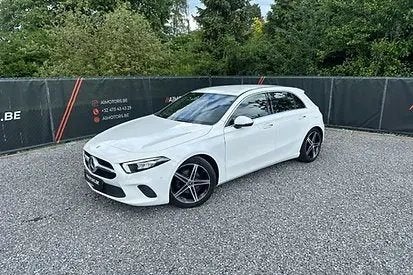 MERCEDES A-180 CLASSE | AUTOMAAT, Auto's, Mercedes-Benz, Automaat, Zwart, Start-stop-systeem, Leder en Stof