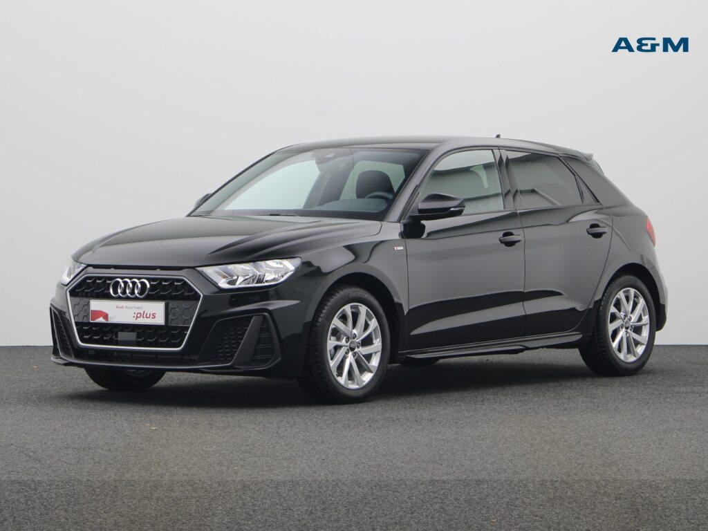 Audi A1 Sportback A1 Sportback 25 TFSI Sport Edition, Auto's, Audi, A1, Zwart, Handgeschakeld, 123 g/km