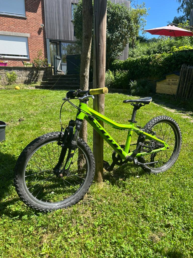 Vtt scott tussen, Vélos & Vélomoteurs, Autres marques, Frein à tambour, 45 à 49 cm, Enlèvement