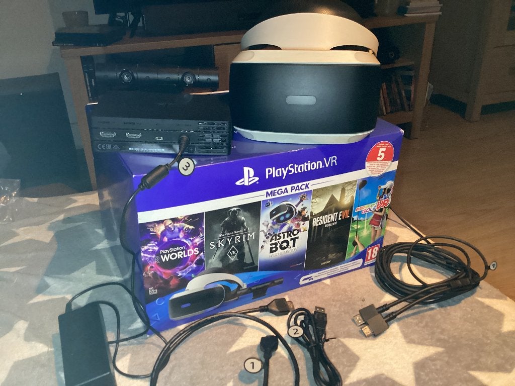 PS VR bril, Enlèvement, Comme neuf, Lunettes VR, Sony PlayStation