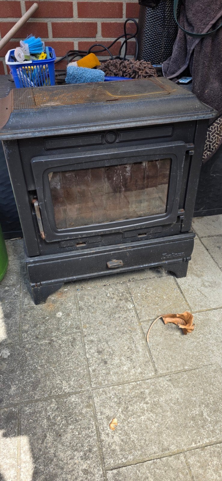 kachel hout en kolen, Huis en Inrichting, Kachels, Ophalen, Hout