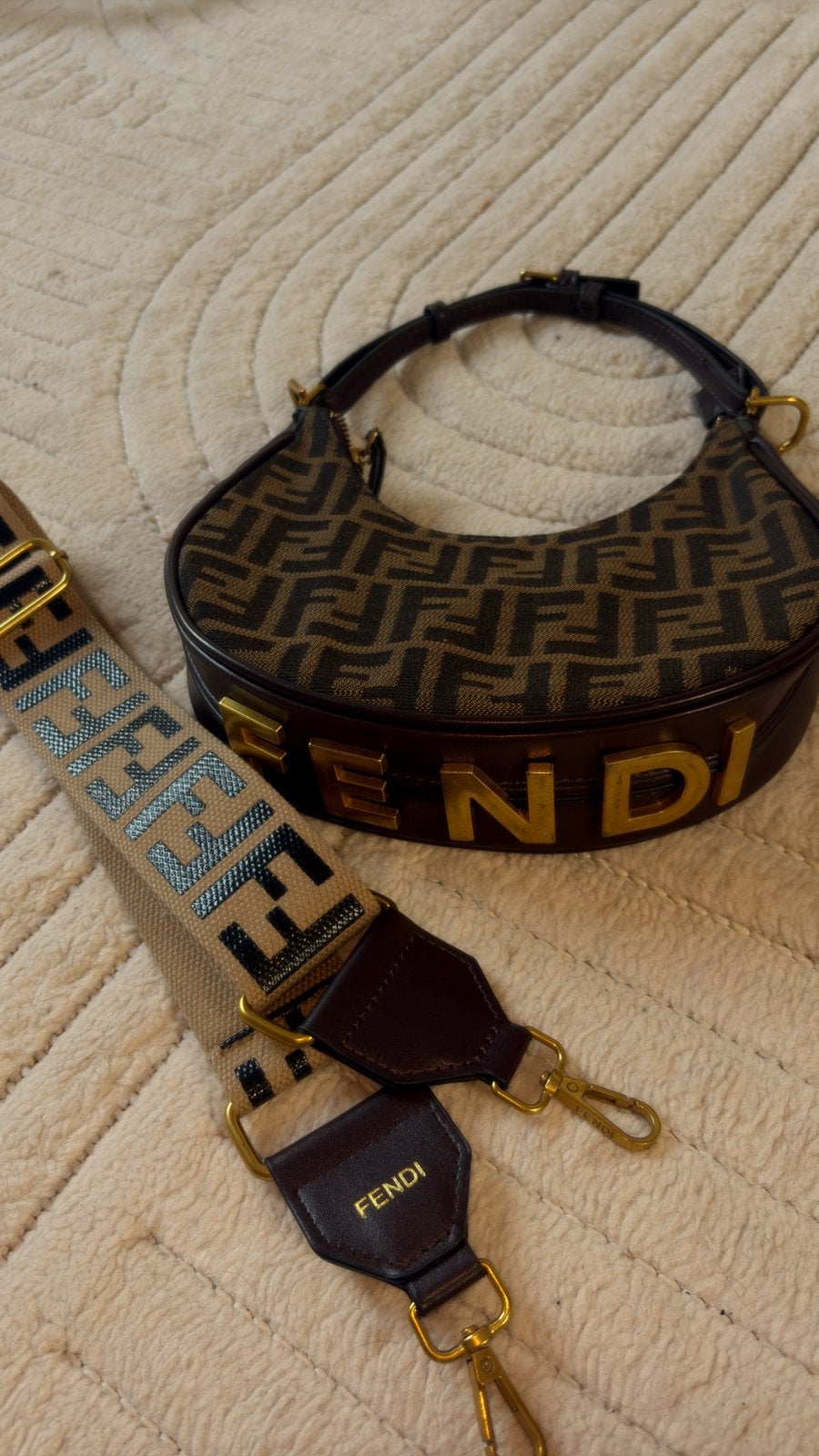 fendi tas, Handtassen en Accessoires, Tassen | Damestassen, Ophalen of Verzenden, Gebruikt