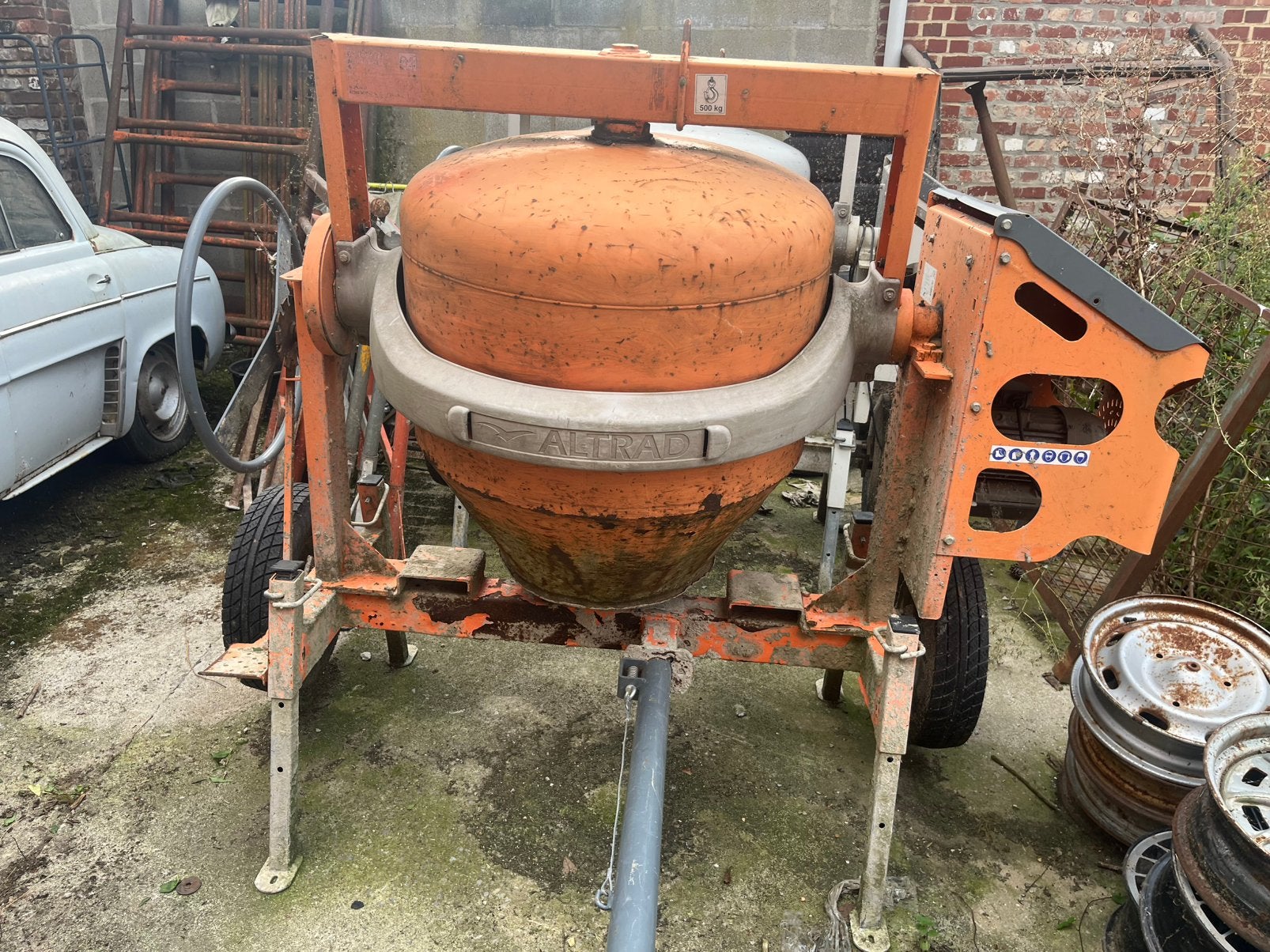 Betonniere altrad 350L, Bricolage & Construction, Enlèvement, Comme neuf