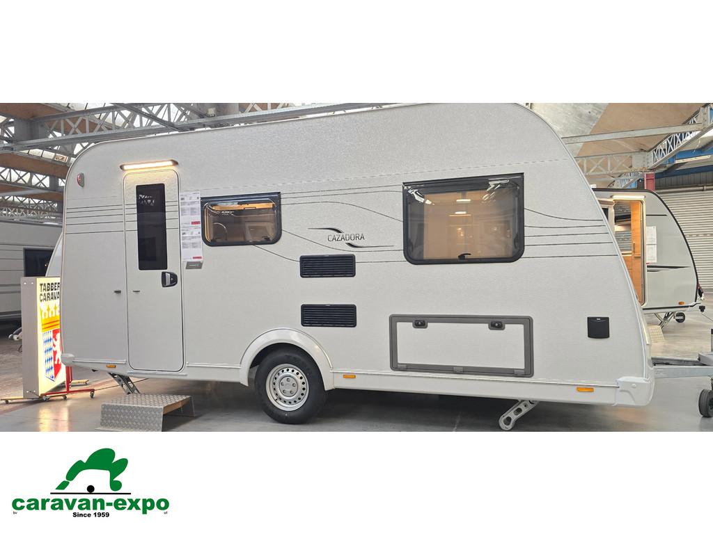 TABBERT CAZADORA 420 QD, Caravans en Kamperen, Tabbert, Bedrijf, 5 tot 6 meter, Tot en met 4