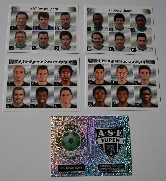 Panini Foot 2013/2e classe + emblèmes/45 pièces complètes, Envoi, Neuf, Affiche, Image ou Autocollant