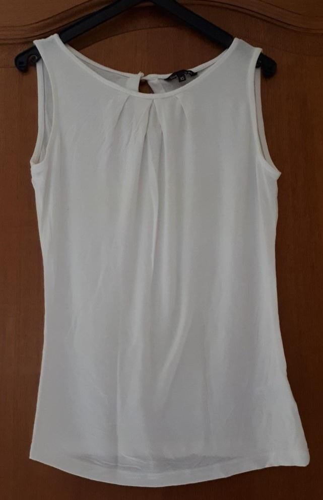 Sora by JBC - Top/T-shirt - blanc - taille XS - 1,00€, Sans manches, Sora by Jbc, Taille 34 (XS) ou plus petite, Porté