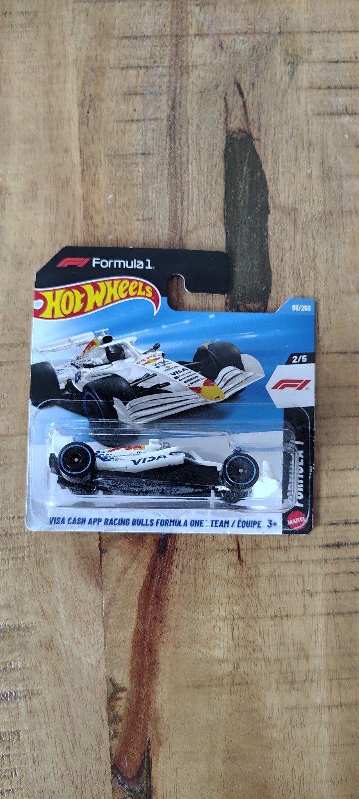 Nieuwe Hot Wheels F1 Visa Cash App Racing Bulls, Ophalen of Verzenden, Nieuw, Auto