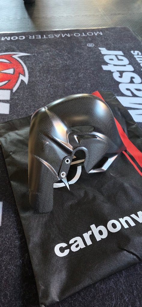 Carbon Fiber Heatguard Ducati Panigale - Streetfighter V4, Enlèvement ou Envoi, Utilisé