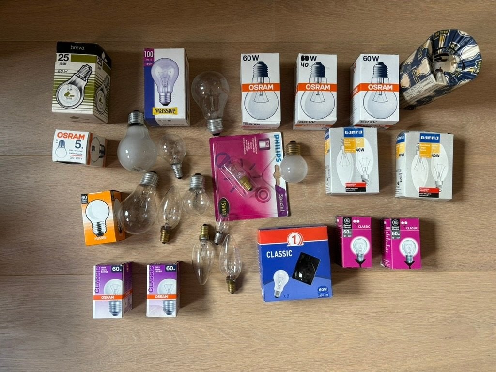 Gloeilampen, Ophalen of Verzenden, Nieuw, Gloeilamp