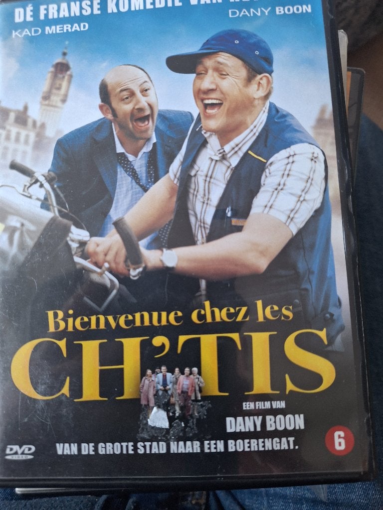 Bienvenue chez les Ch´tis, dvd, ndl ondertiteld, Cd's en Dvd's, Ophalen of Verzenden, Zo goed als nieuw, Frans, Nederlands