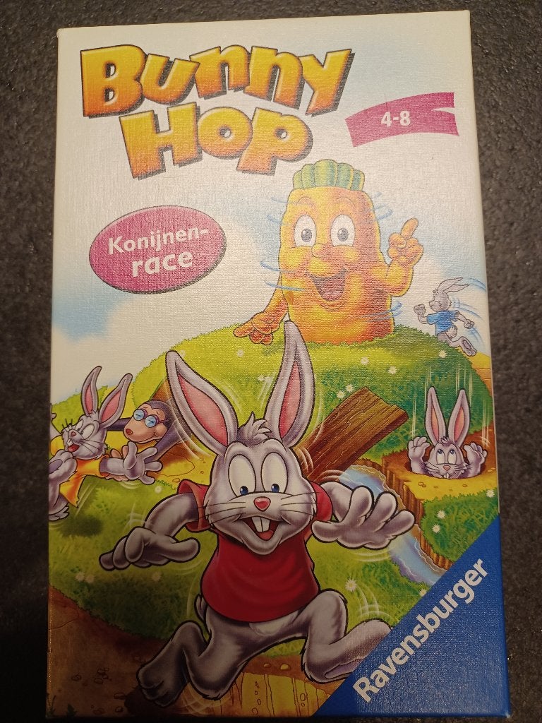 Gezelschapsspel: bunny hop, Ophalen, Zo goed als nieuw