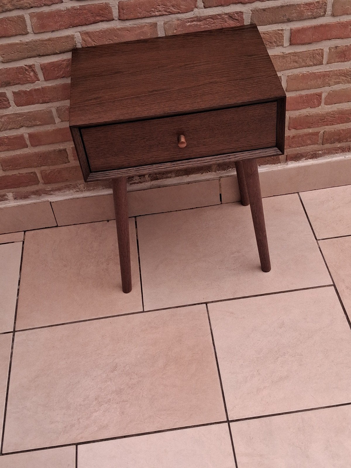 Nachtkastje eiken bruin, Huis en Inrichting, Ophalen