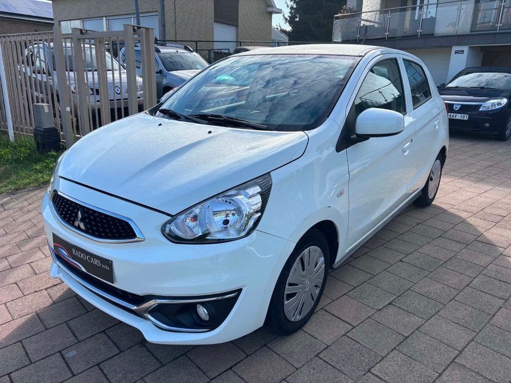 Mitsubichi Space star benzine van 2018, Auto's, Mitsubishi, Euro 6, Wit, Bedrijf, Space Star