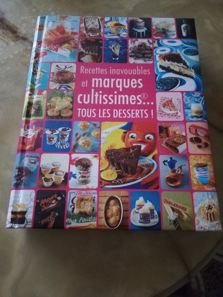 livre de cuisine « tous les desserts », Livres, Enlèvement, Utilisé