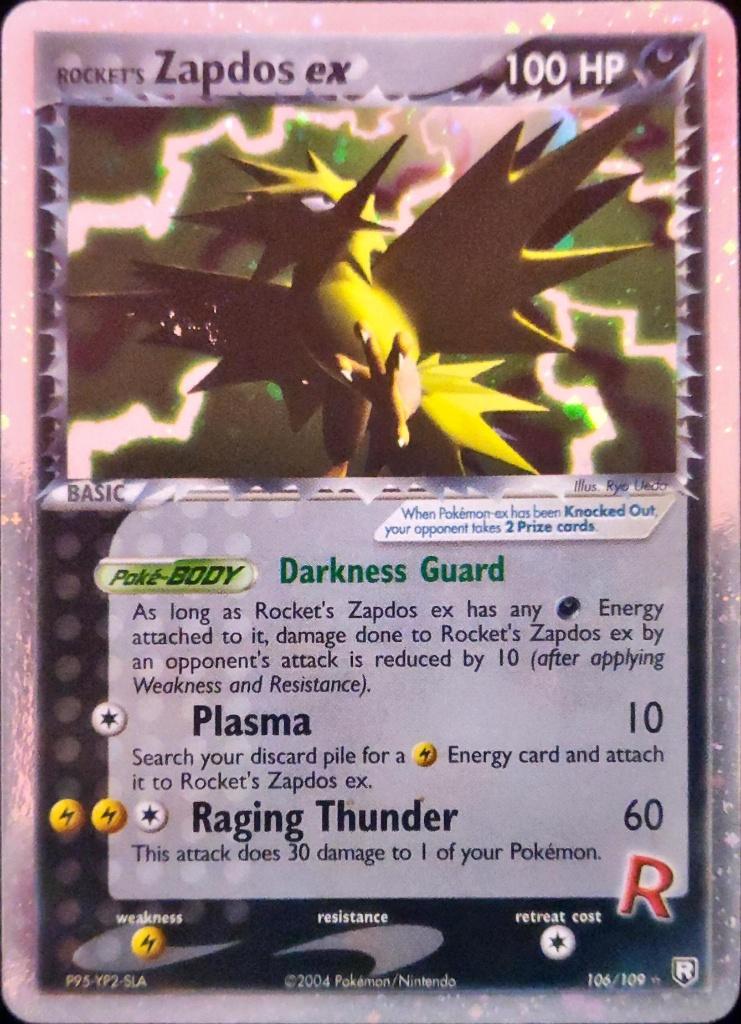 Te koop: Team Rocket's Zapdos ex (106) Ex Team Rocket Return, Hobby en Vrije tijd, Verzamelkaartspellen | Pokémon, Ophalen of Verzenden