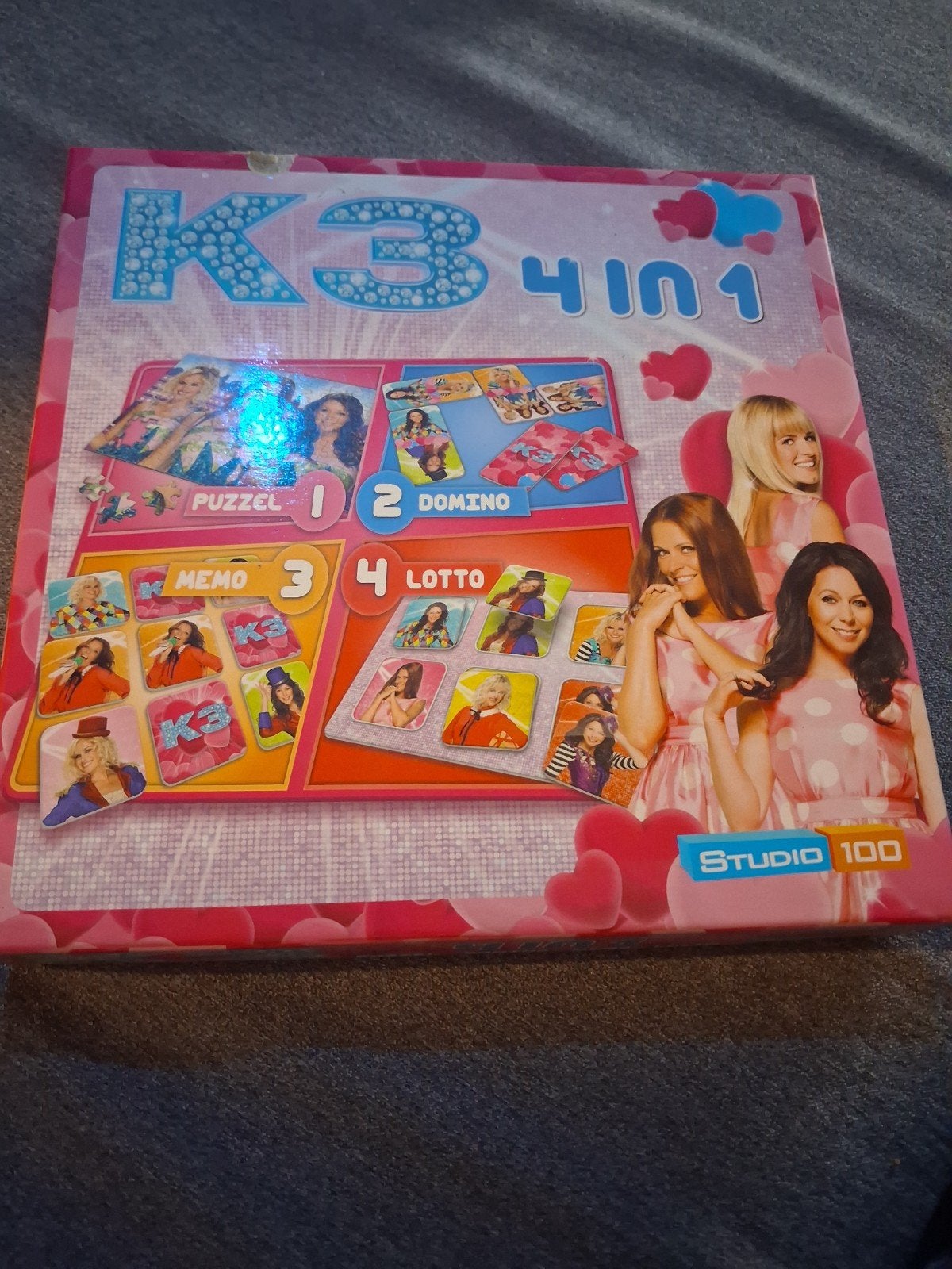 Oude k3 spel, Kinderen en Baby's, Speelgoed | Kinderpuzzels, Ophalen, 10 tot 50 stukjes, Zo goed als nieuw, 4 tot 6 jaar