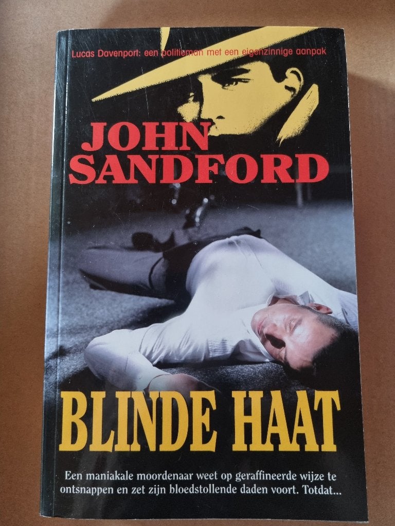 Boek John Sandford   -  Blinde haat, Boeken, Gelezen, Ophalen of Verzenden, John Sandford, Amerika
