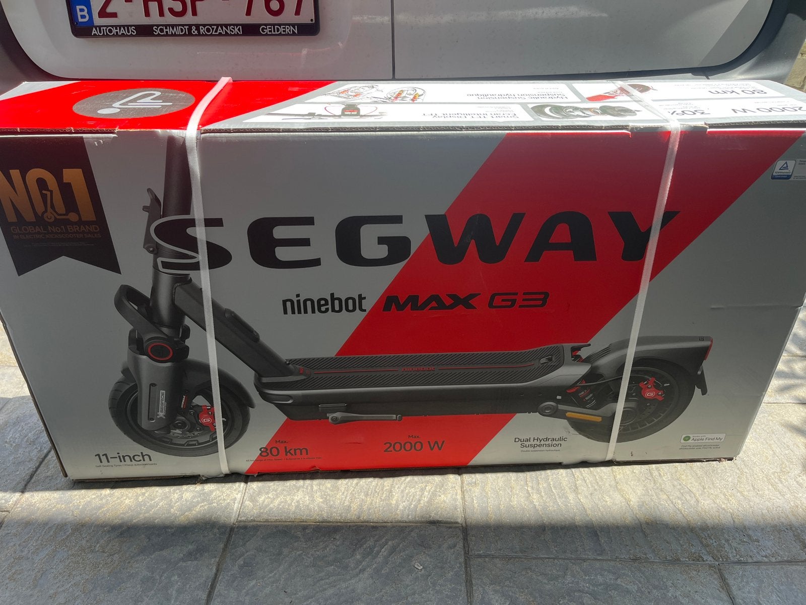 Trottinette électrique Segway Ninebot MAX G3, Vélos & Vélomoteurs, Enlèvement, Neuf