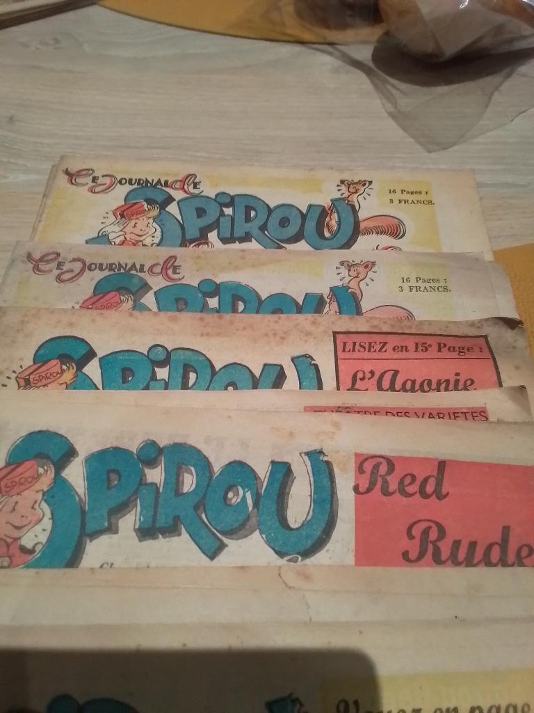 Spirou, Livres, Enlèvement