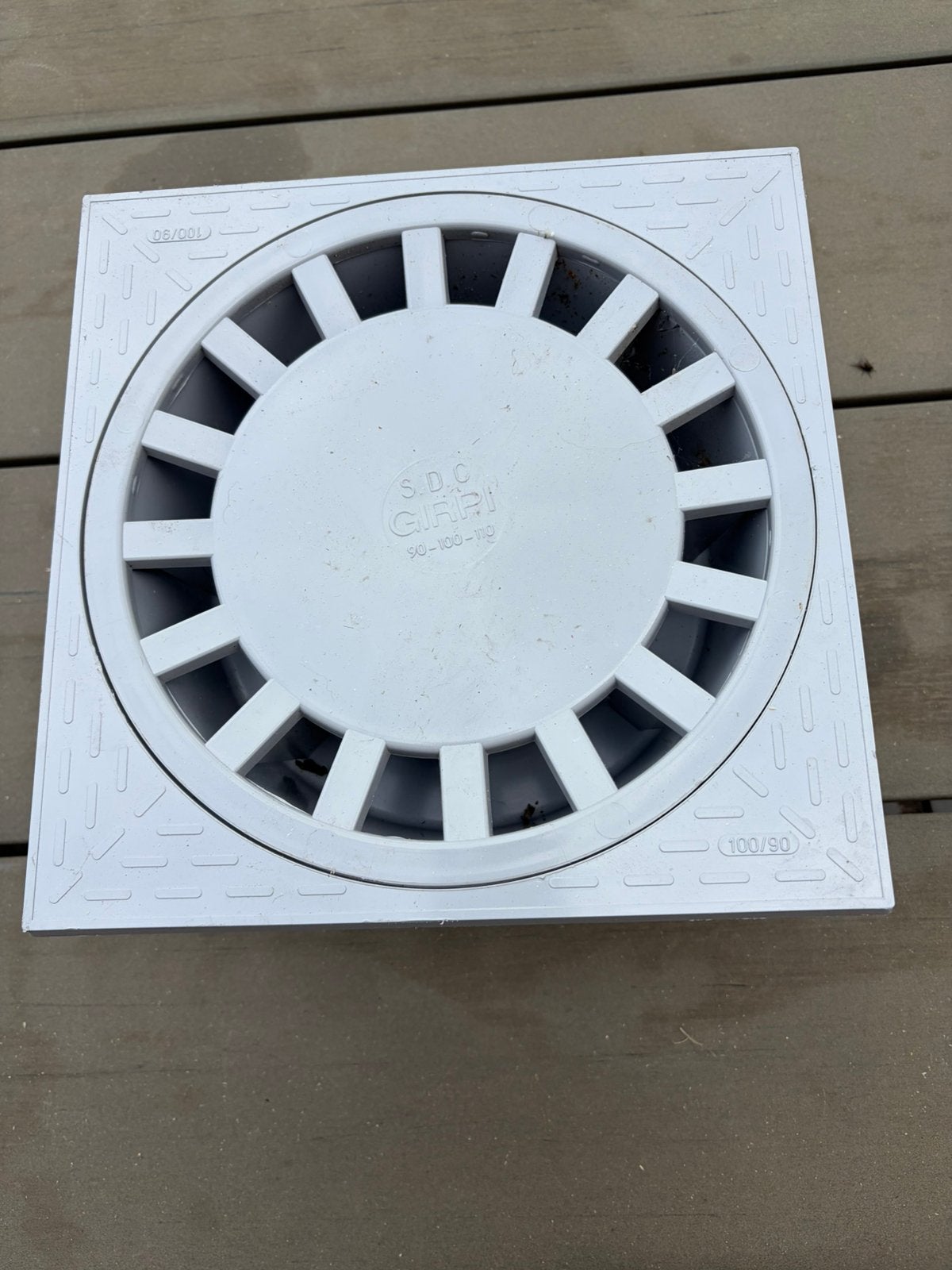 Afvoerklok pvc, Enlèvement, Neuf, PVC