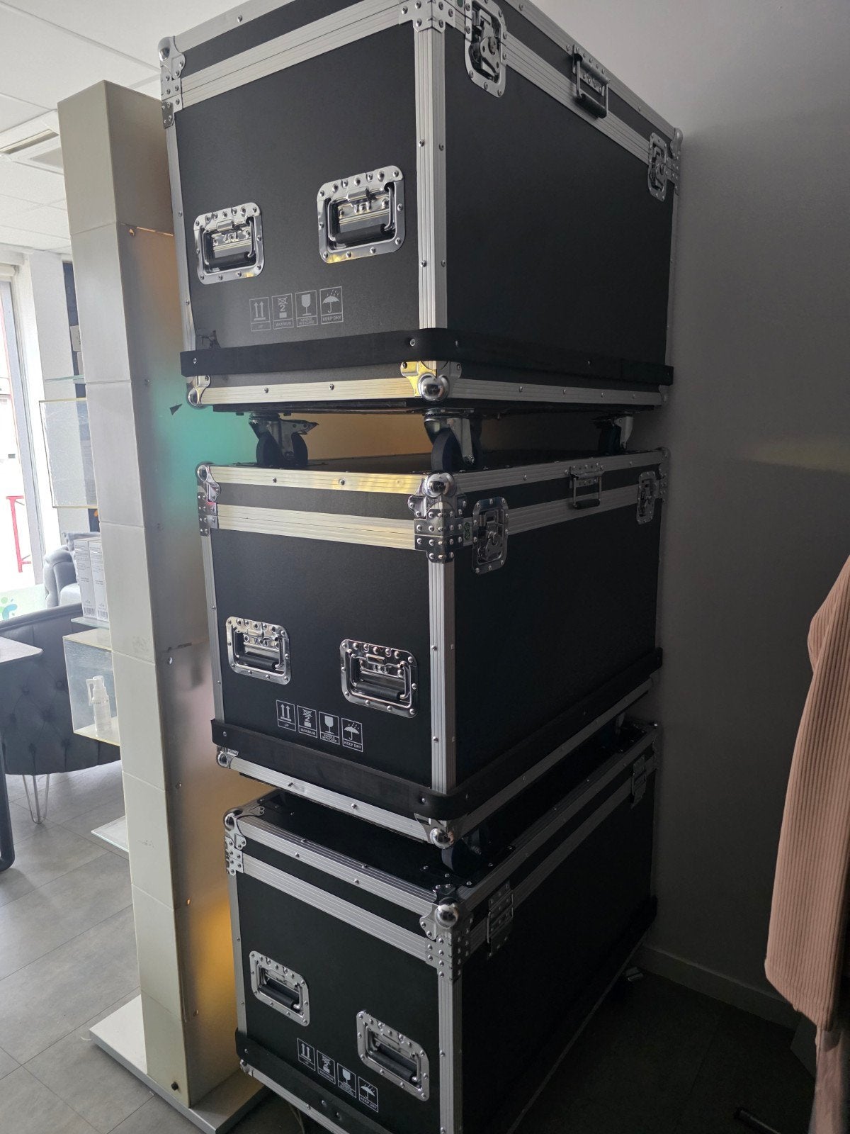 Flightcase / malle sur roulettes, Muziek en Instrumenten, Behuizingen en Koffers, Ophalen, Zo goed als nieuw, Flightcase