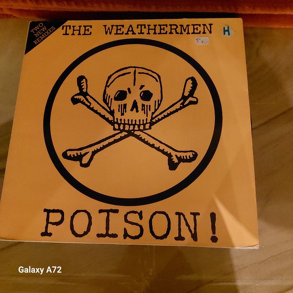 the weathermen poison rmx 12 inch maxi, 12 pouces, Enlèvement ou Envoi, Pop, Utilisé