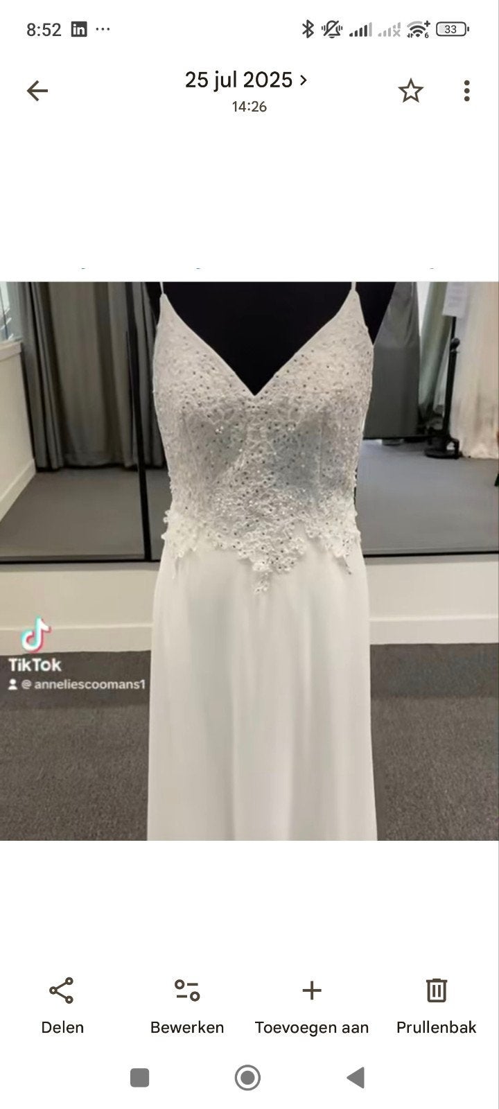 Trouwjurk 36-38 nooit gedragen!, Kleding | Dames, Trouwkleding en Trouwaccessoires, Ophalen, Trouwjurk