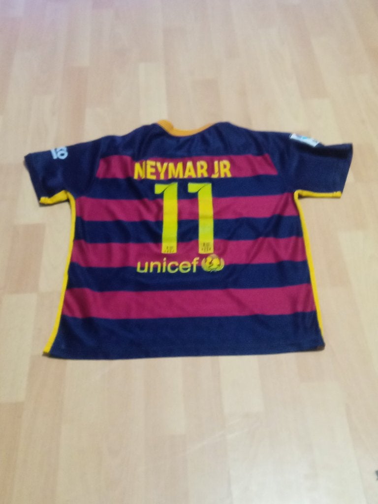 Fc barca t schirt, Maat S, Ophalen of Verzenden, Gebruikt, Shirt