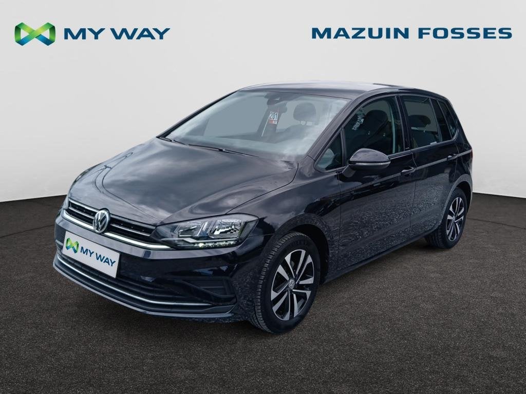 Volkswagen Golf Sportsvan Golf Sportsvan 1.0 TSI BMT IQ.Driv, Auto's, Monovolume, Zwart, Golf Sportsvan, Handgeschakeld