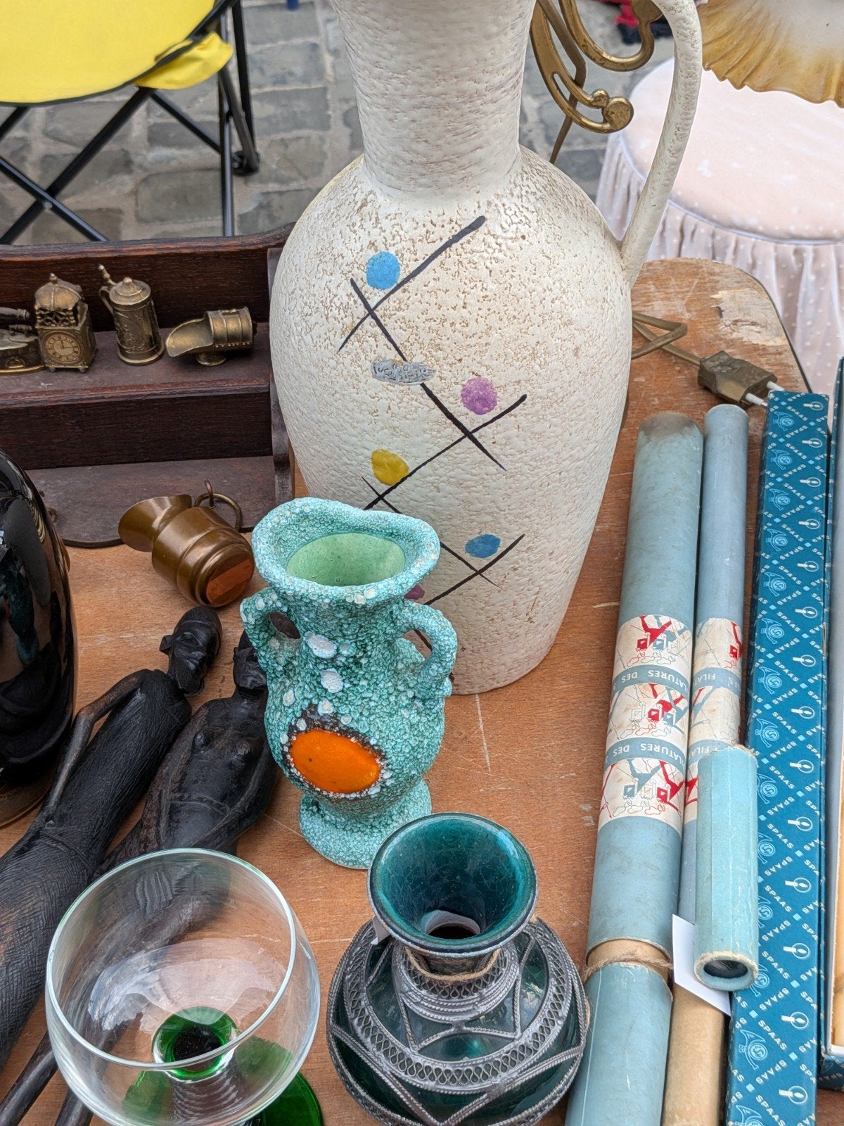 vintage vazen, Maison & Meubles, Accessoires pour la Maison | Vases, Enlèvement