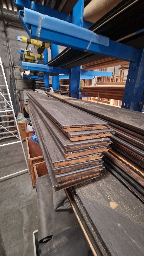 Planches de façade en bois noires 140x16mm, Jardin & Terrasse, Enlèvement, Neuf, 250 cm ou plus, Planches