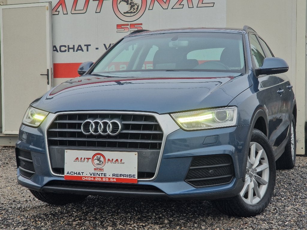 Audi Q3 1.4 TFSI 150CH**BI XENON LED**GPS**PDC**CLIM, Autos, 1395 cm³, Argent ou Gris, Achat, Entreprise