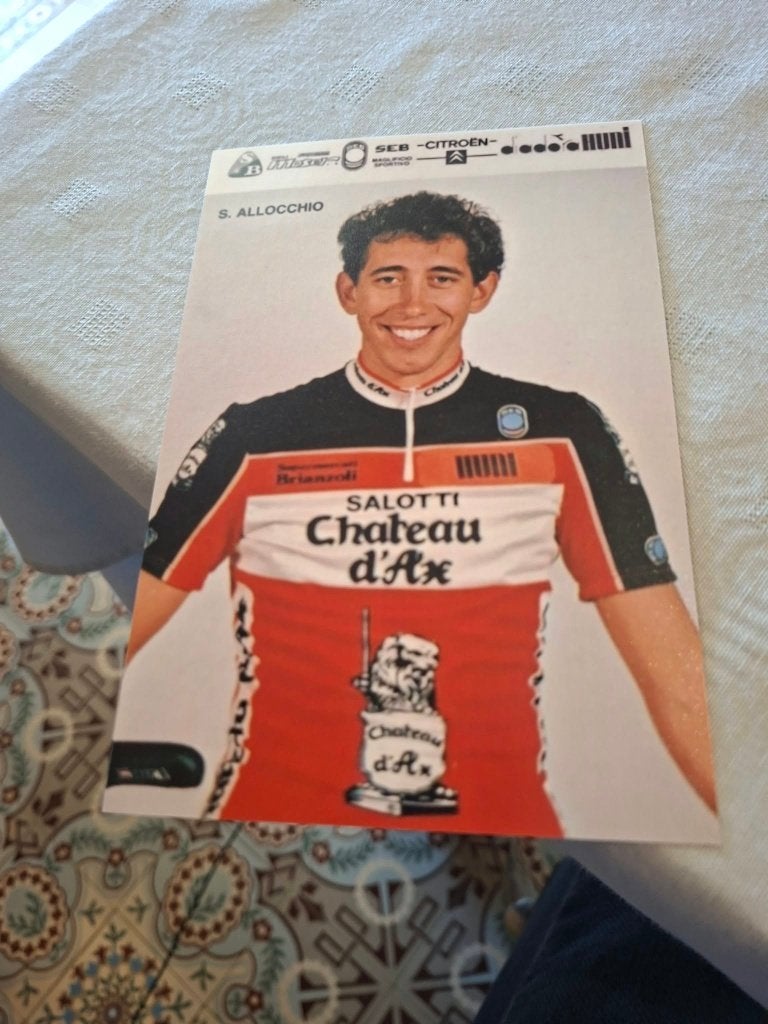 Foto (Repro) Stefano Allocchio / Château d'Ax 1988, Ophalen of Verzenden, Poster, Plaatje of Sticker