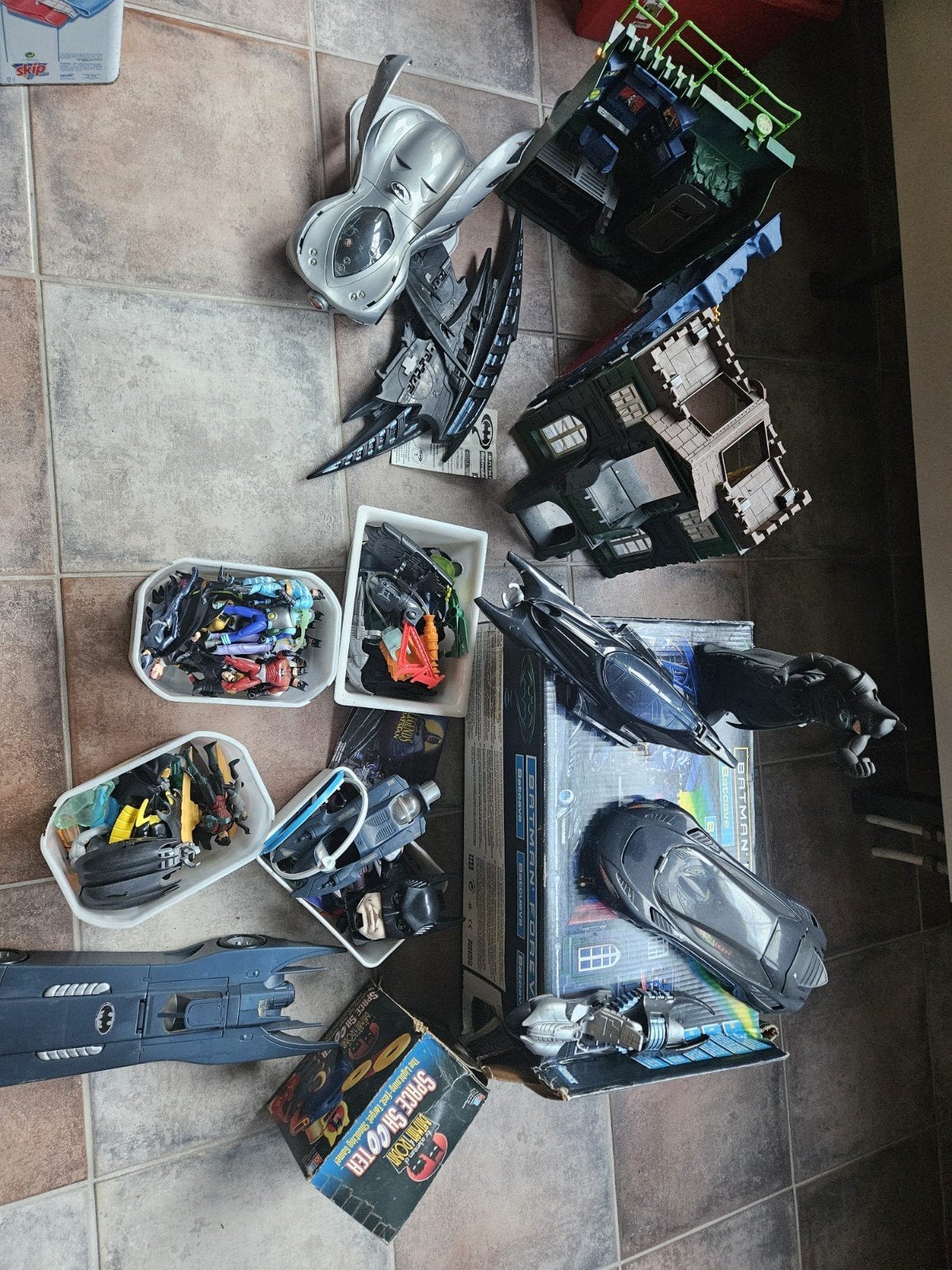 Volledige batman collectie, Ophalen