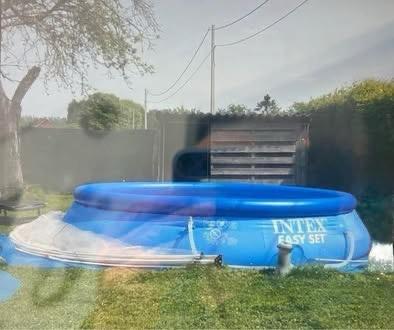 Zwembad Intex Easy set, Jardin & Terrasse, Piscines, Comme neuf, Piscine gonflable, 80 à 120 cm, 200 à 400 cm, 300 cm ou plus