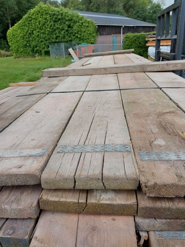 funderingsplanken gebruikte steigerplanken ongeveer 30mm, Tuin en Terras, Ophalen, Gebruikt