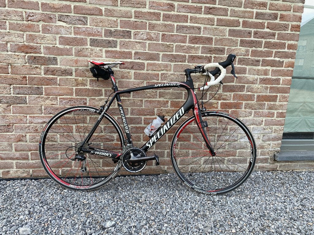 Specialized Tarmac Expert 2009 racefiets - Carbon, Fietsen en Brommers, 28 inch, Velgrem, Zo goed als nieuw, 57 tot 61 cm