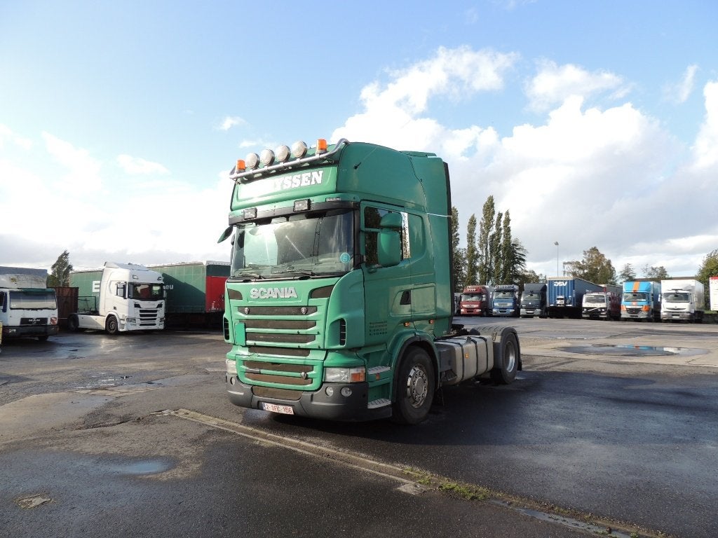 scania R500  2010  euro 5  manueel, Euro 5, Achterwielaandrijving, Scania, Leder