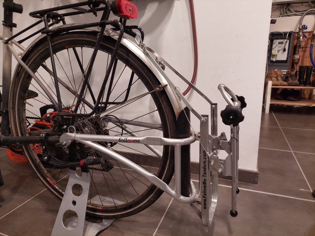 follow me tandem systeem, Ophalen, Zo goed als nieuw