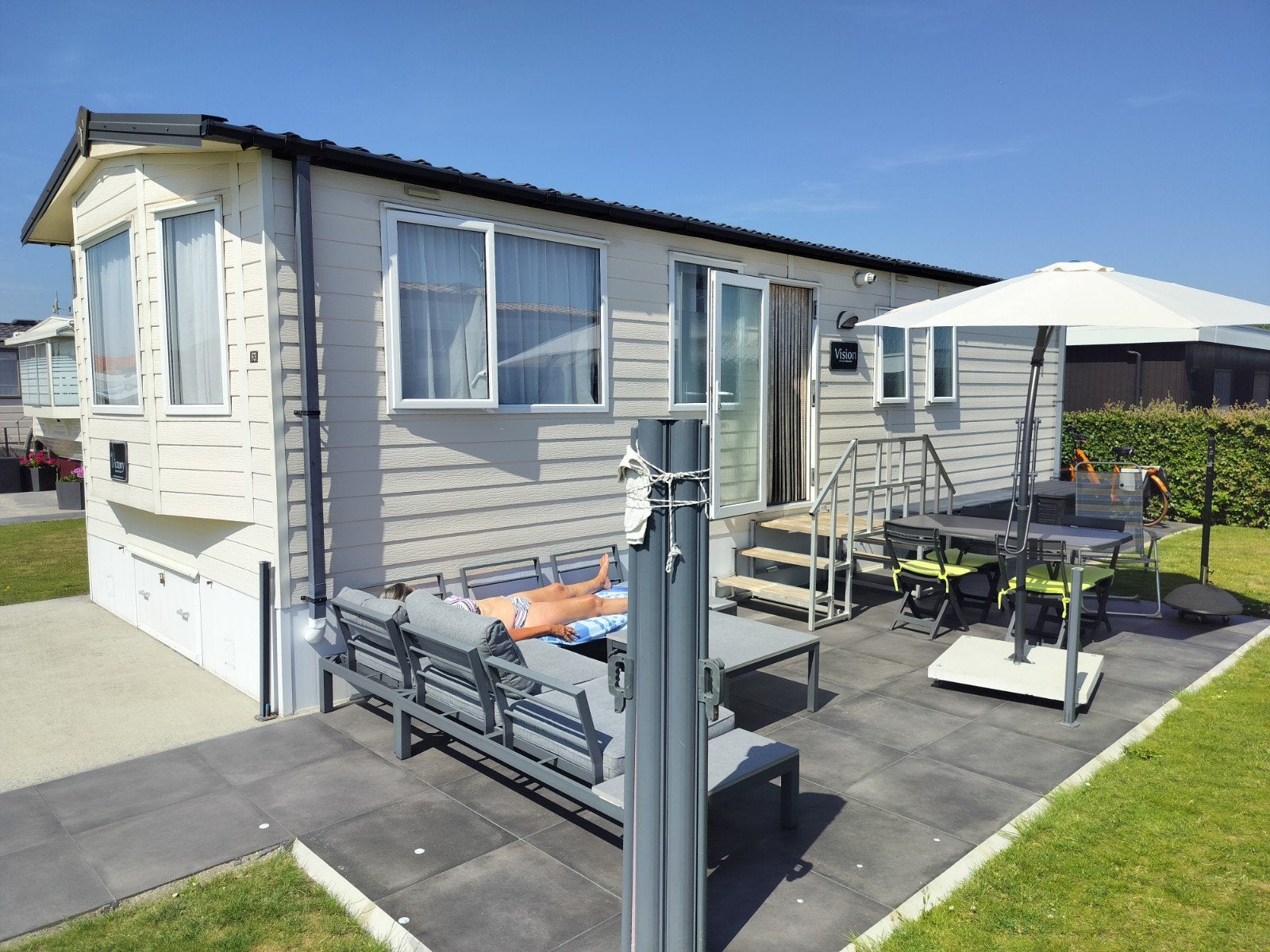 Caravane à vendre à Bredene au camping Veld en Duin