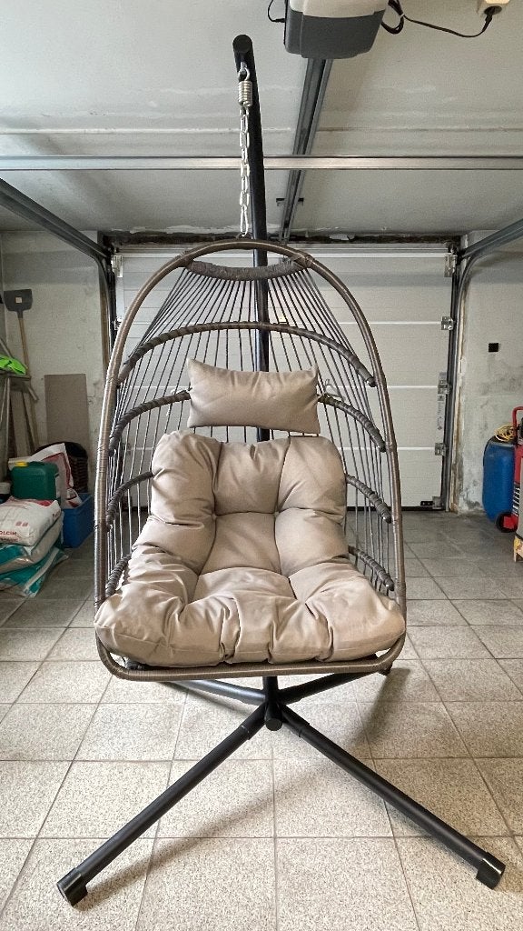 Fauteuil hamac Vita5 Egg, Enlèvement, Comme neuf, Autres matériaux, Pliant