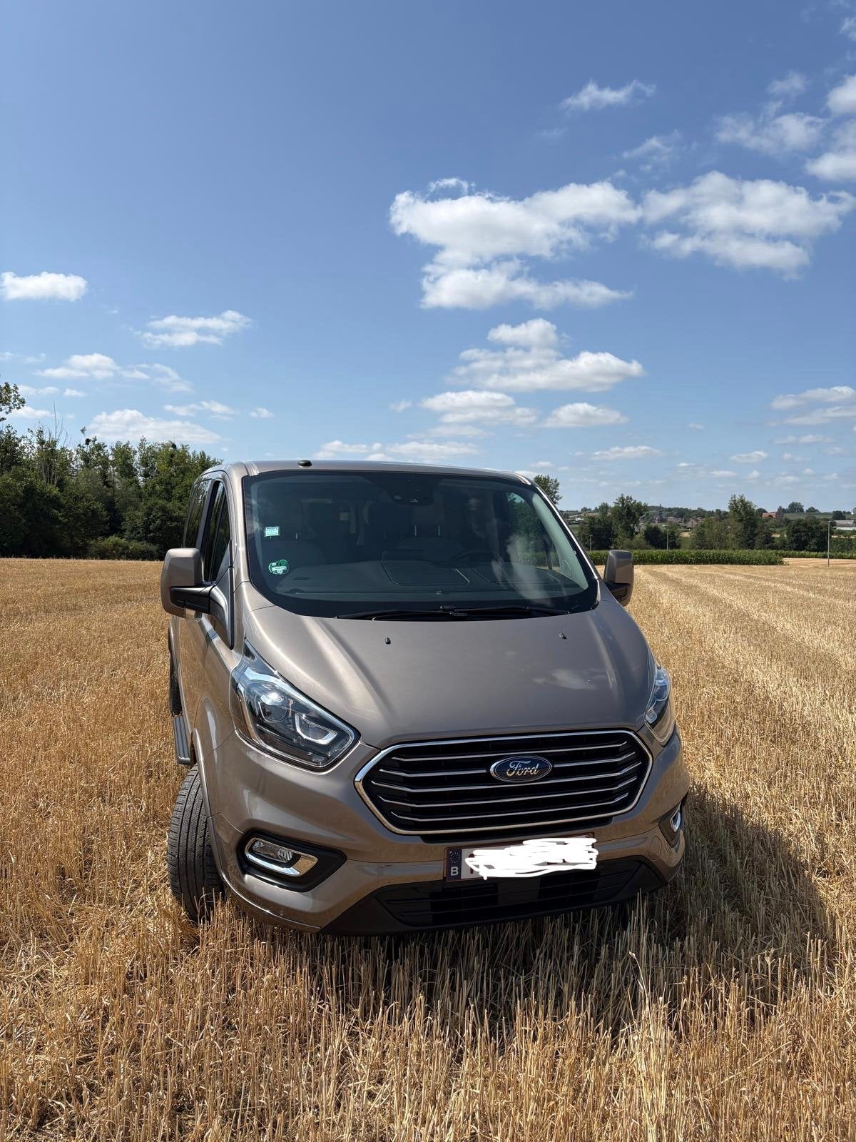 Ford Tourneo Custom Titanium X 2.0 TDCi 170PK Automaat, Autos, Camionnettes & Utilitaires, Particulier, ABS, Caméra de recul, Phares directionnels