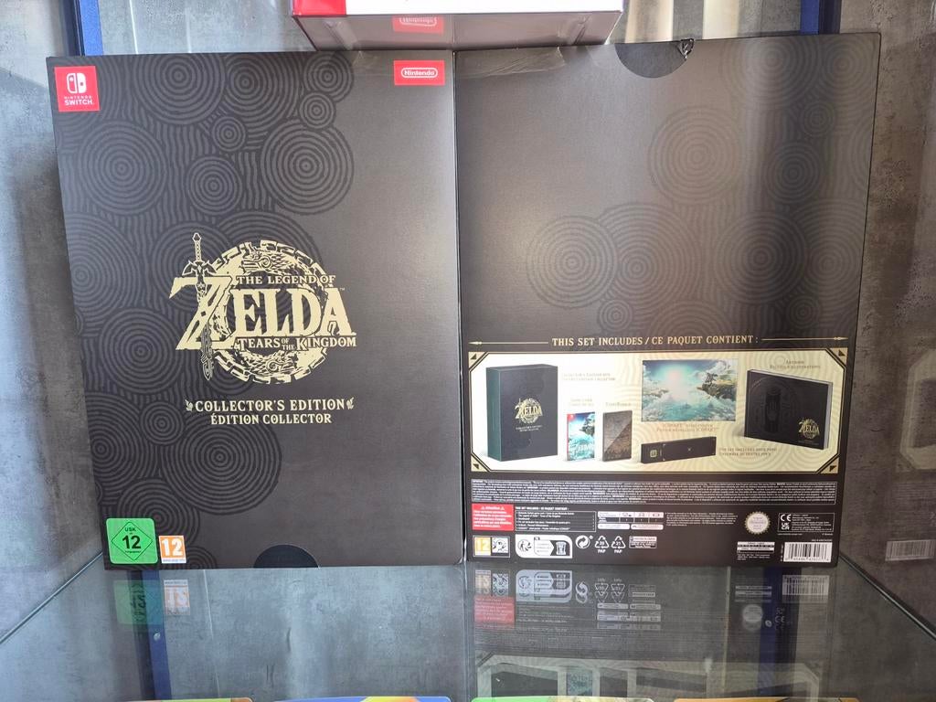 Zelda tears of the kingdom collectors editie (seald), Enlèvement