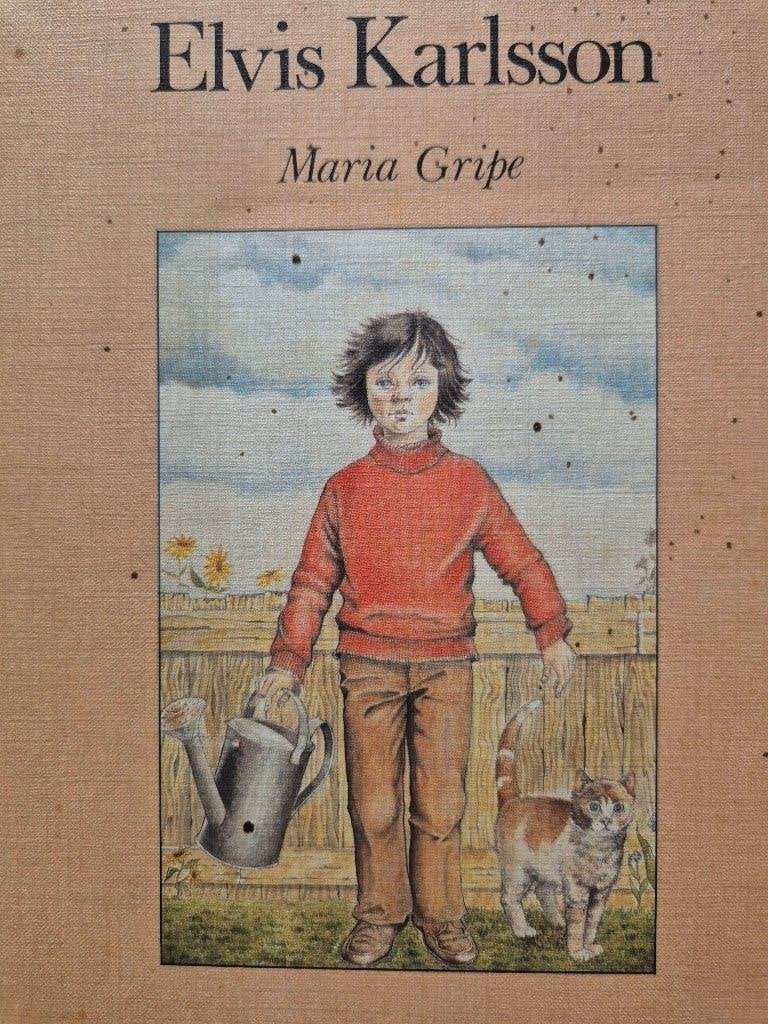 Elvis karlsson - maria Gripe - avi 9 9-11 jaar, Enlèvement ou Envoi, Comme neuf, Fiction général