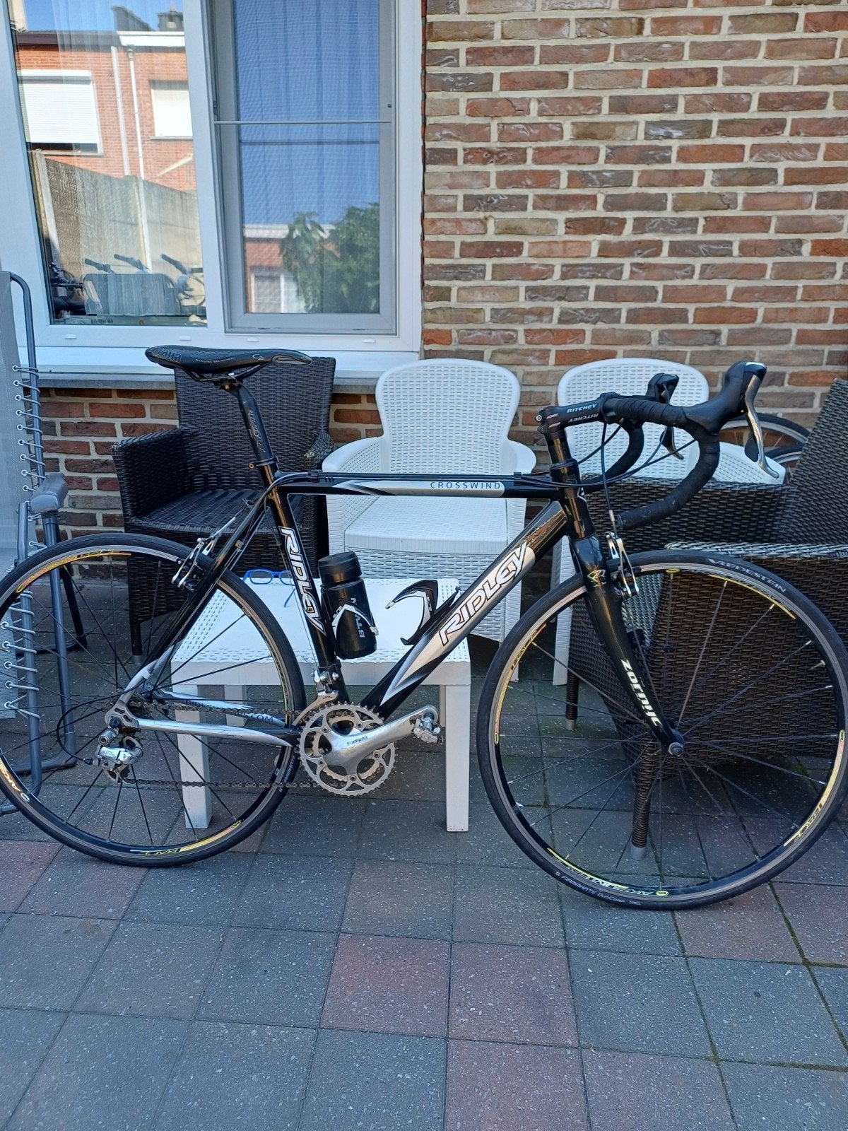 Racefiets Ridley Crosswind, Frein sur jante, Enlèvement, 28 pouces, 15 à 20 vitesses