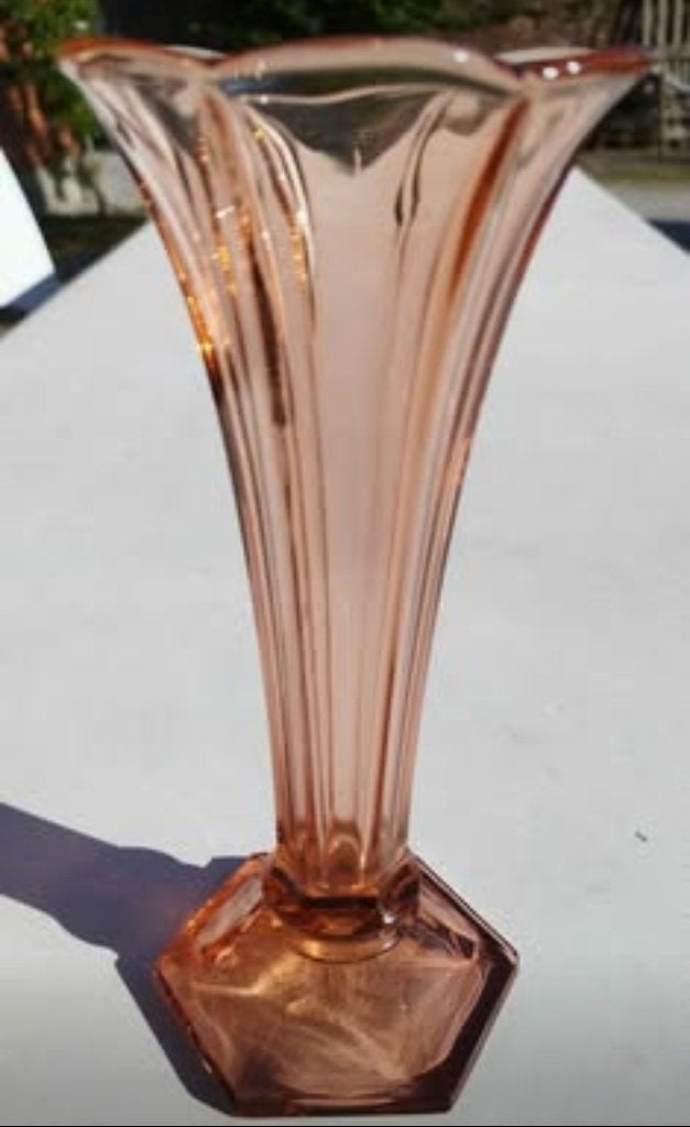 Vase tulipe Val Saint Lambert, Enlèvement ou Envoi