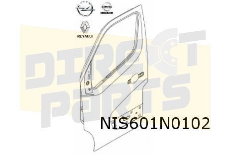 Nissan NV400 (10/11 - 3/21) (X62) Opel Movano B (5/10 - 8/21, Auto-onderdelen, -, -, Nieuw, -