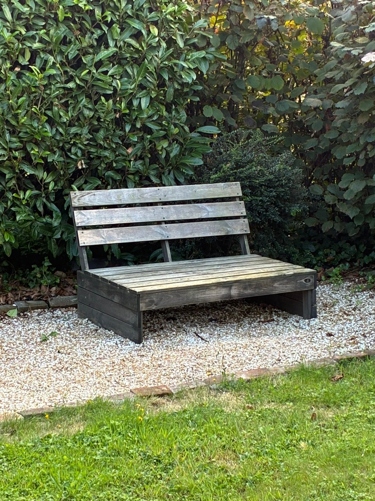 2 tuinbanken, Ophalen, Gebruikt, 6 zitplaatsen, Loungeset