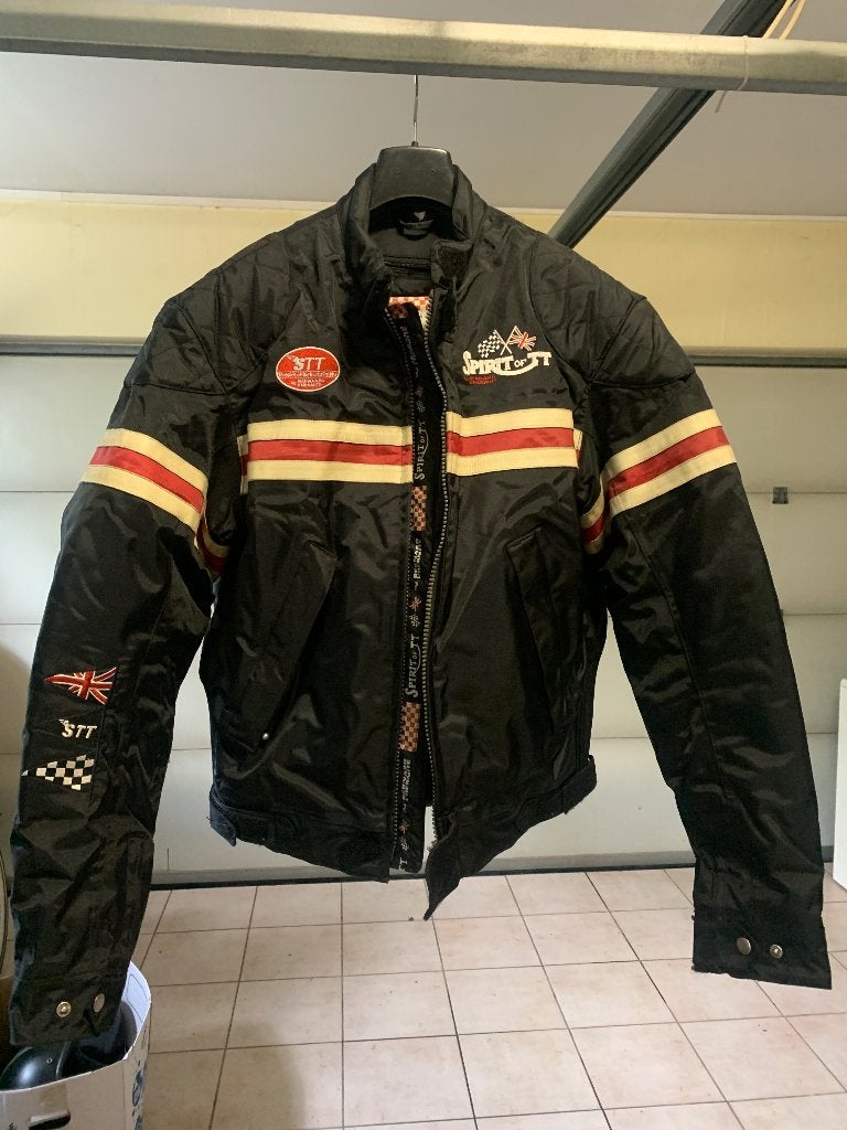 Motorvest winter STT spirit of TT maat L, Motoren, Ophalen