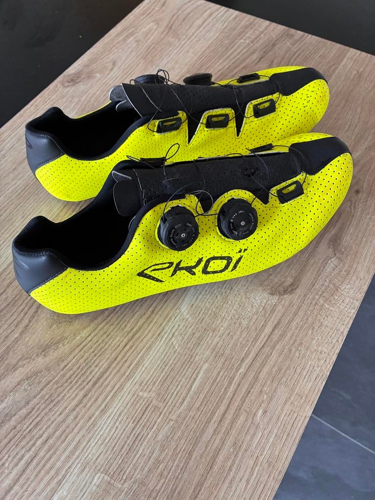 Wielerschoenen maat 46 Ekoi, Ophalen, Zo goed als nieuw, Schoenen